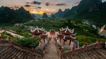 Chùa Phật tích Trúc Lâm Bản Giốc